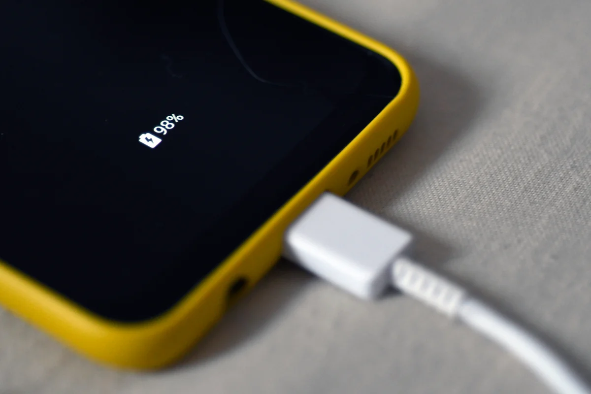 charging a phone
