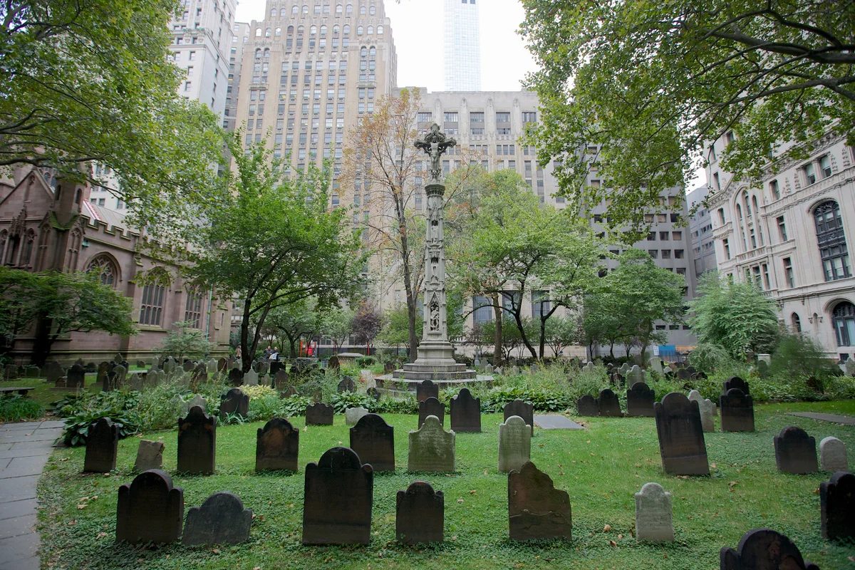Trinity Church graveyard, Manhattan, NY