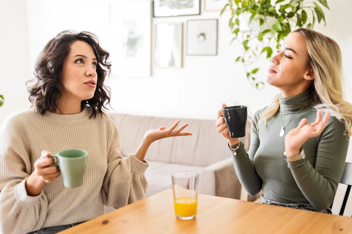 friends arguing