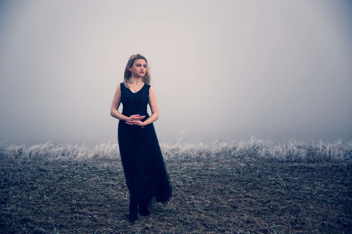 woman maxi dress