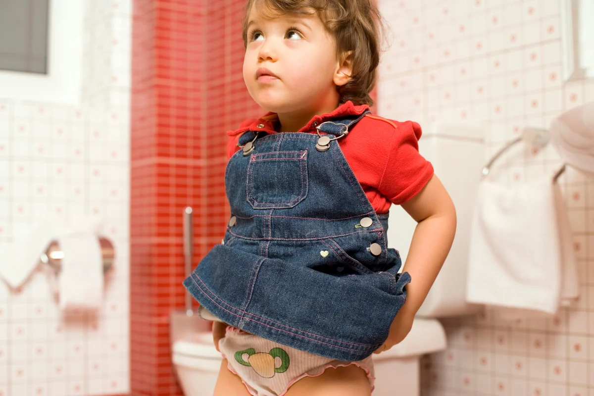 little girl potty training