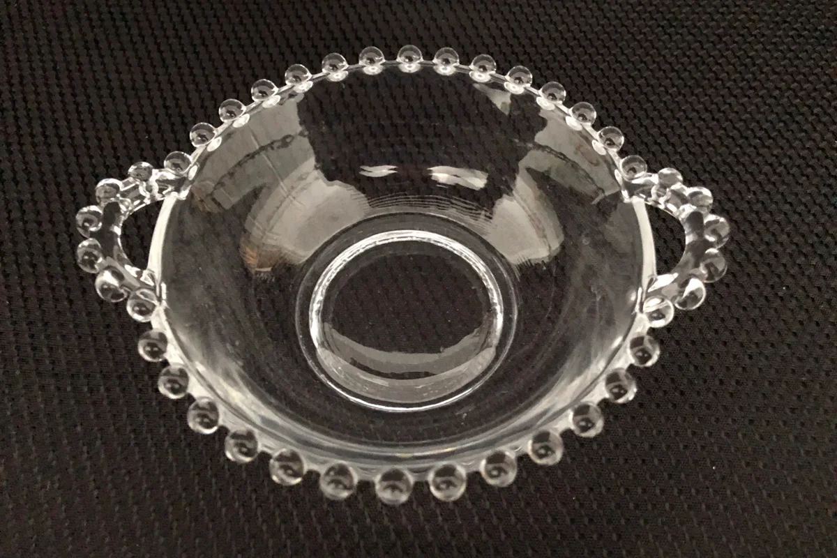 Imperial Glass Candlewick nut/mint bowl