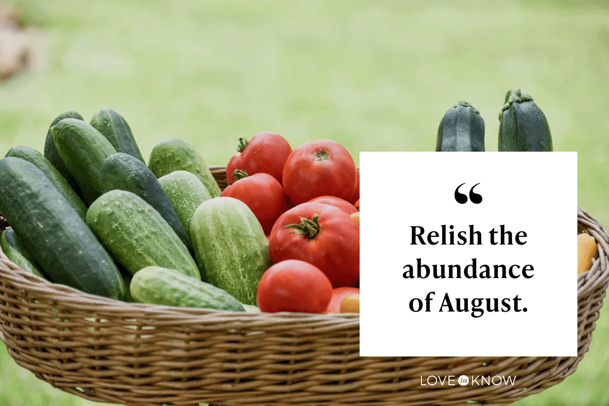 Positively Inspiring August Quote