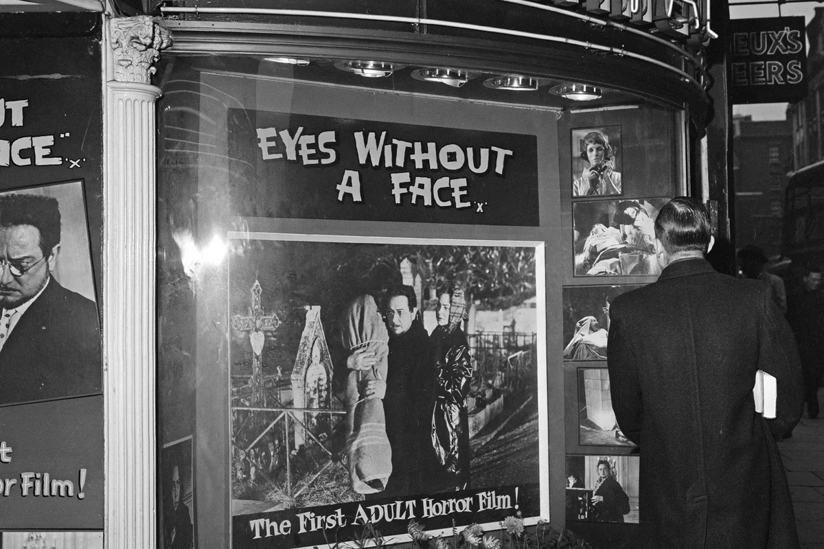 Horror film 'Eyes Without A Face', 1960