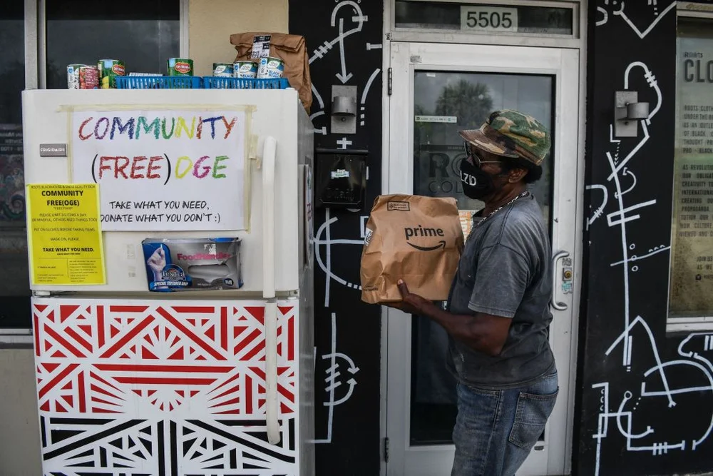 community fridge in Miami, FL