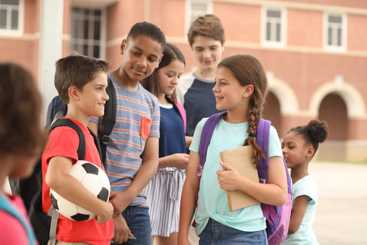 middle school students