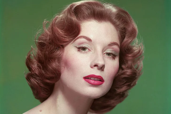 Portrait of American model and actress Suzy Parker