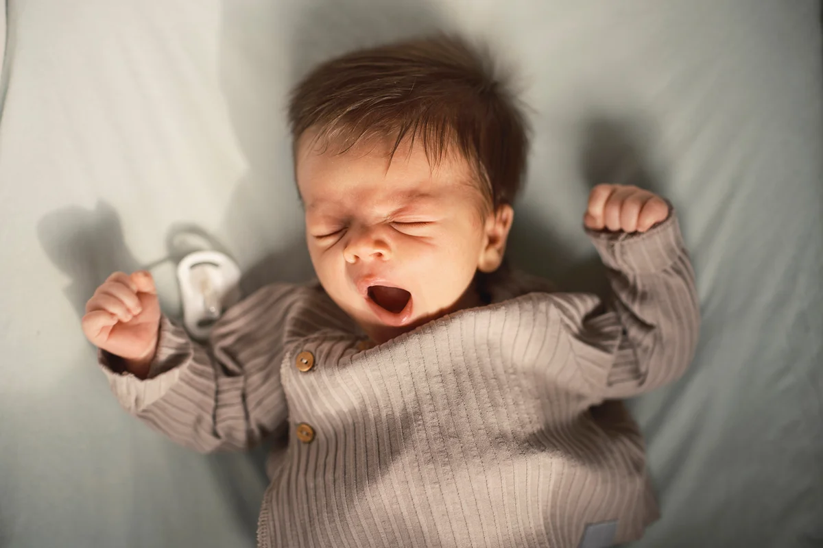 Baby Yawning