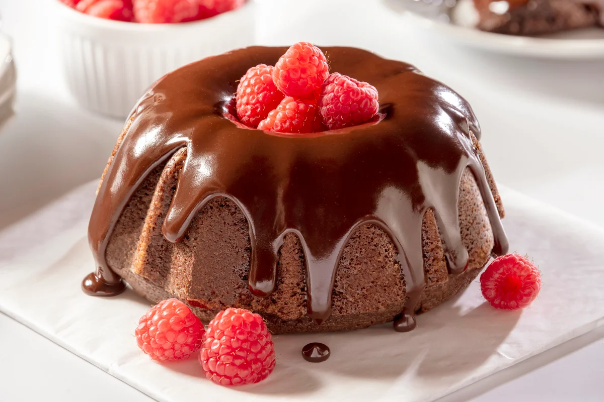 Chocolate Bundt Cake with Chocolate Ganache