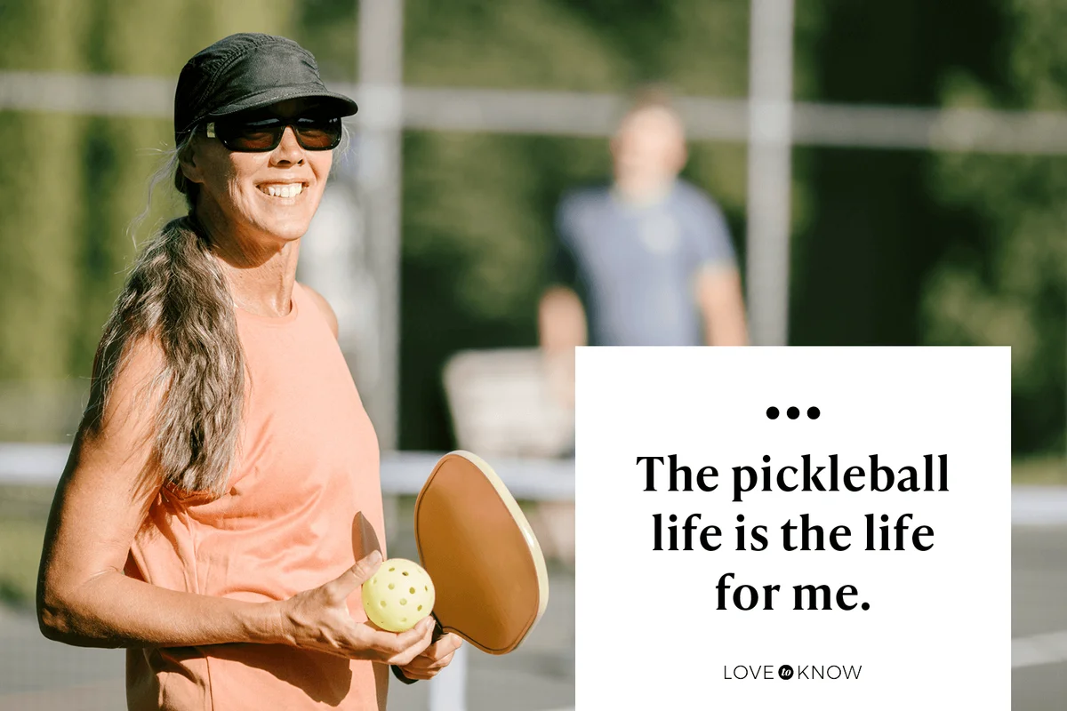 Pickleball Instagram Caption