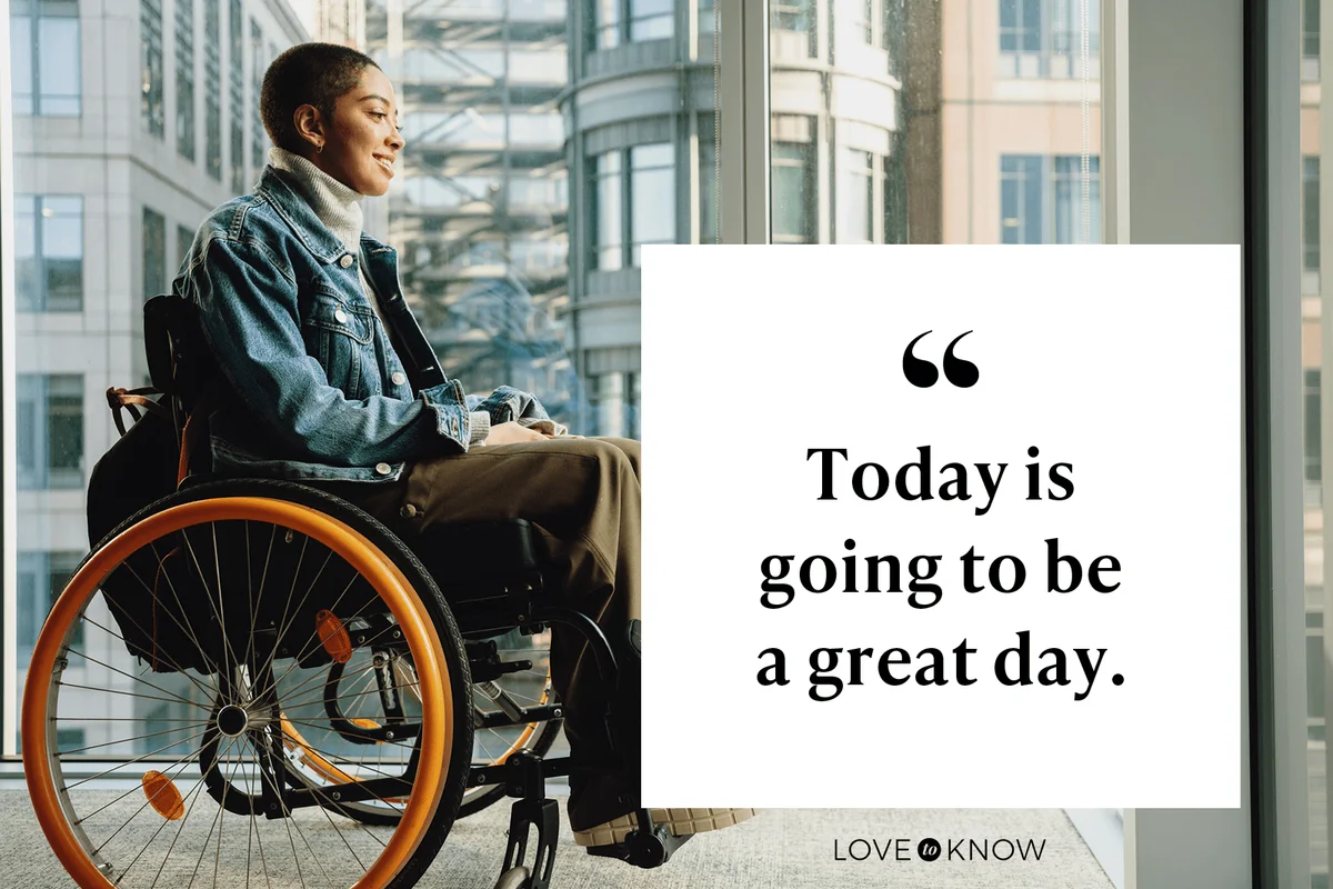 Note to self: today is going to be a great day.