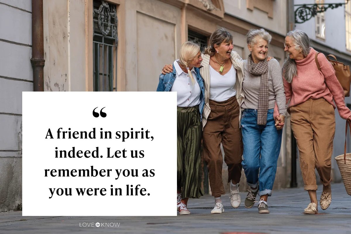 A friend in spirit, indeed. Let us remember you as you were in life.