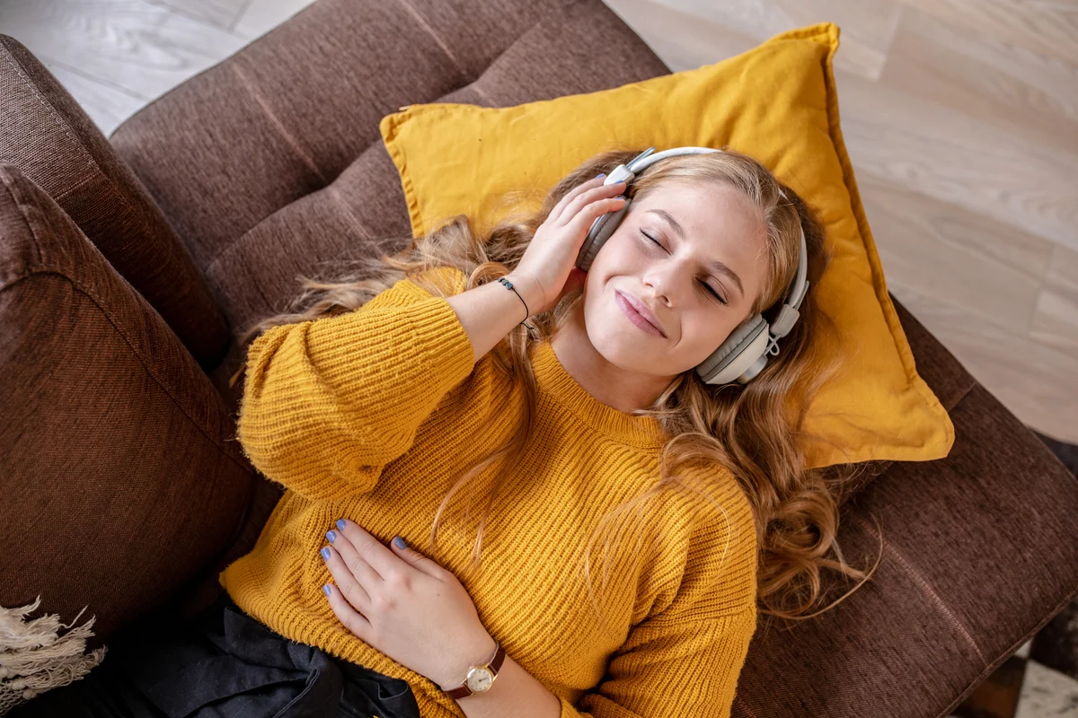 woman relaxing