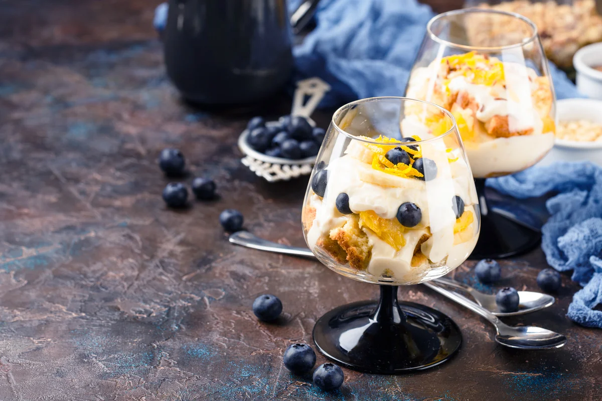 Blueberry Trifle