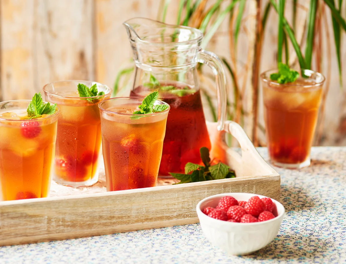 raspberry iced tea