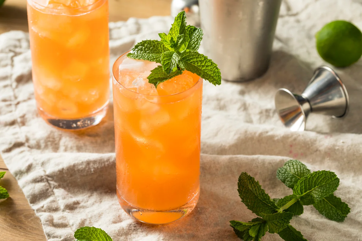 peach tea