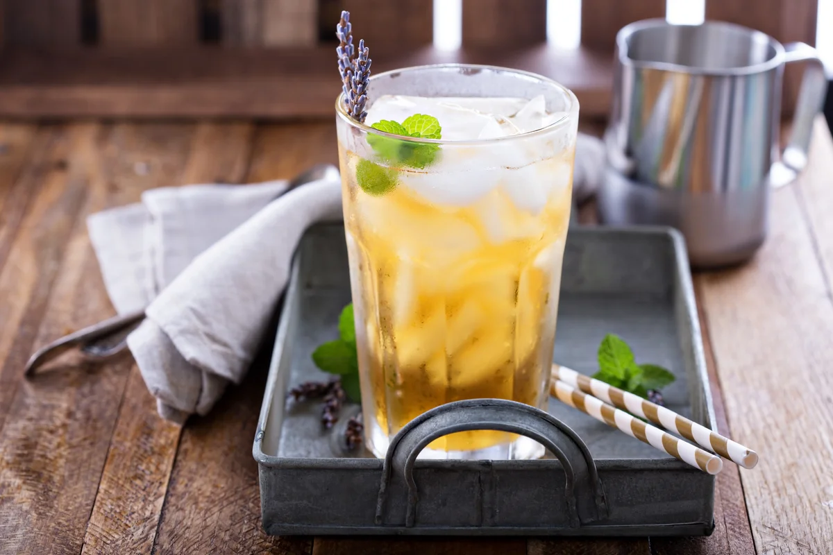 lavender iced tea