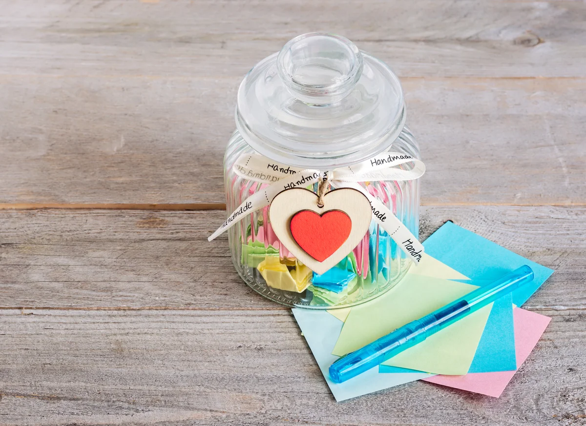 rainbow memory jar