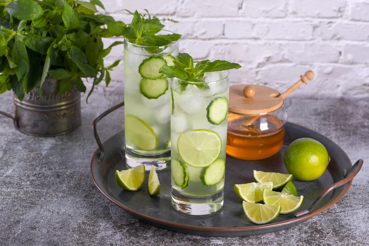 spicy cuke mocktail