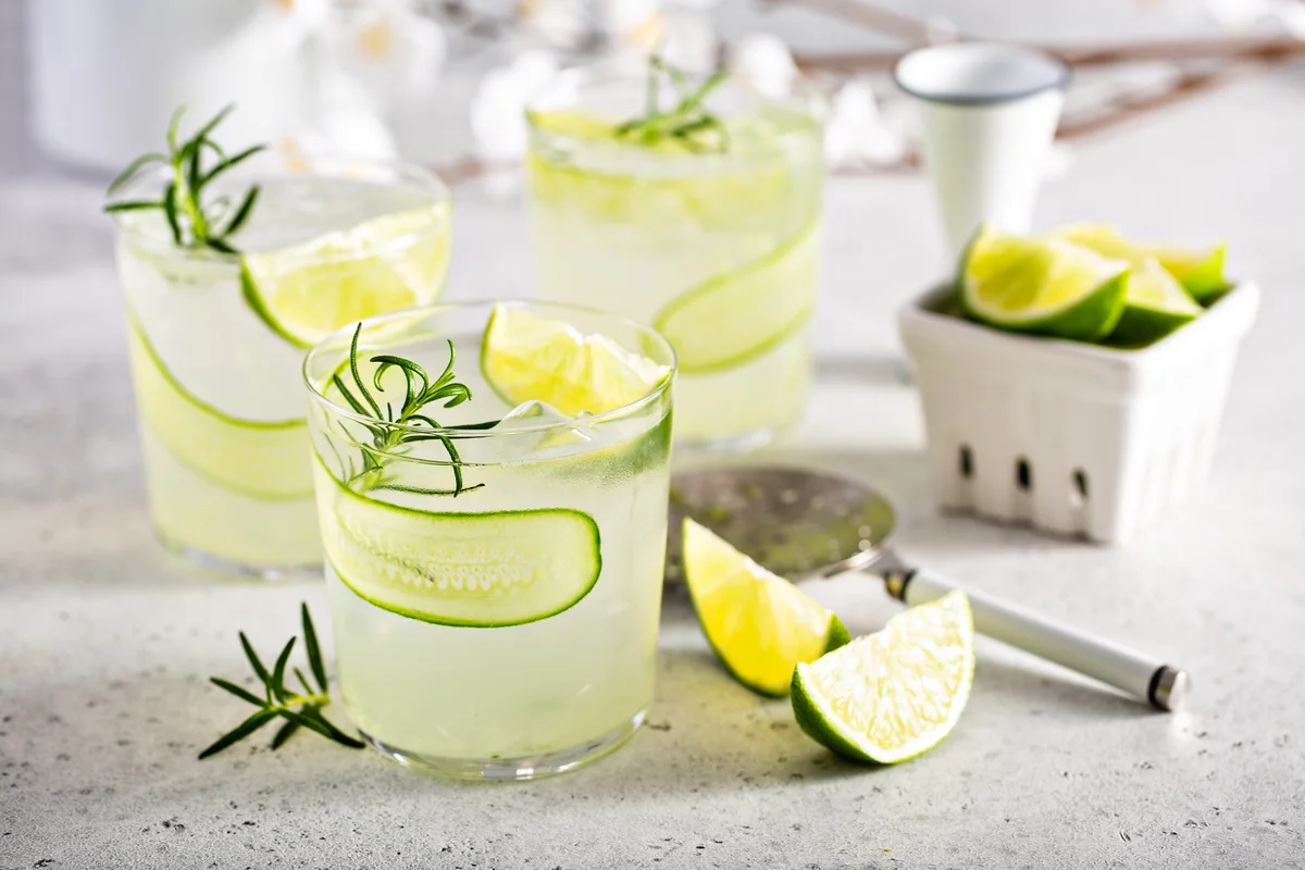 nonalcoholic cucumber margarita