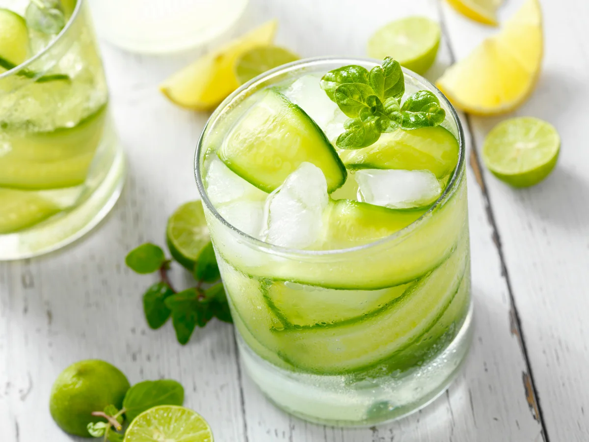 summer cucumber drink