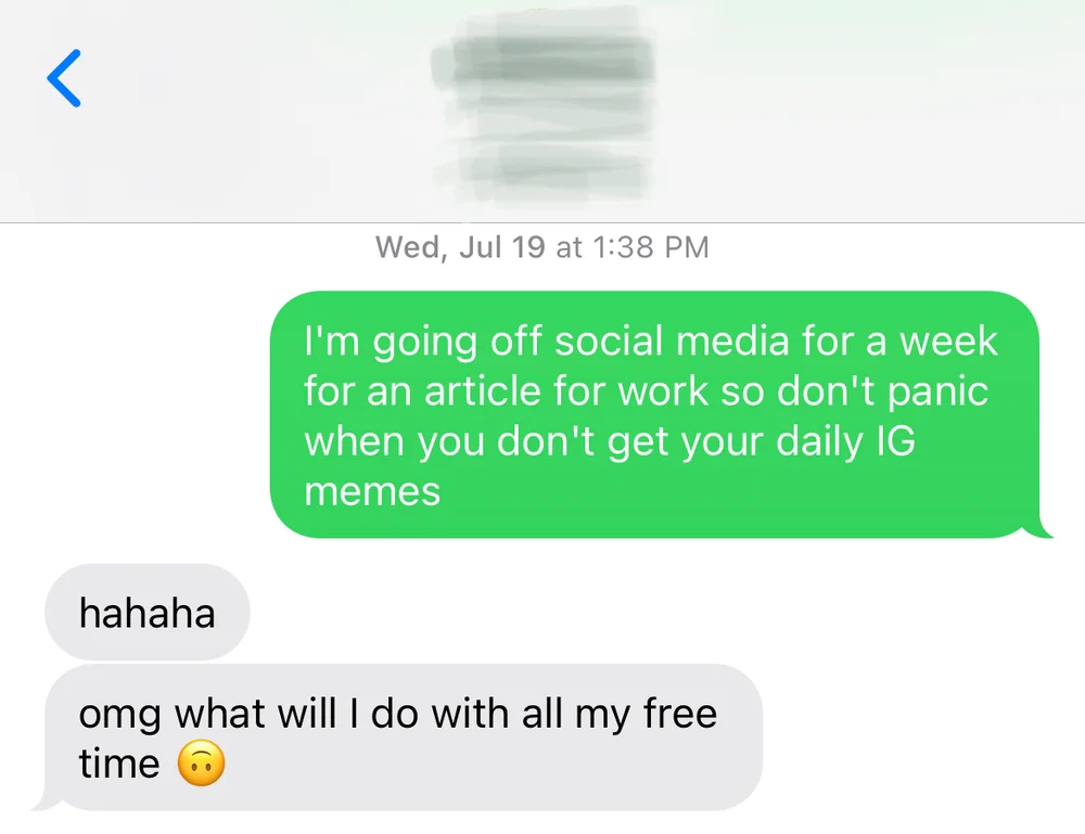 Head up about quitting Social Media