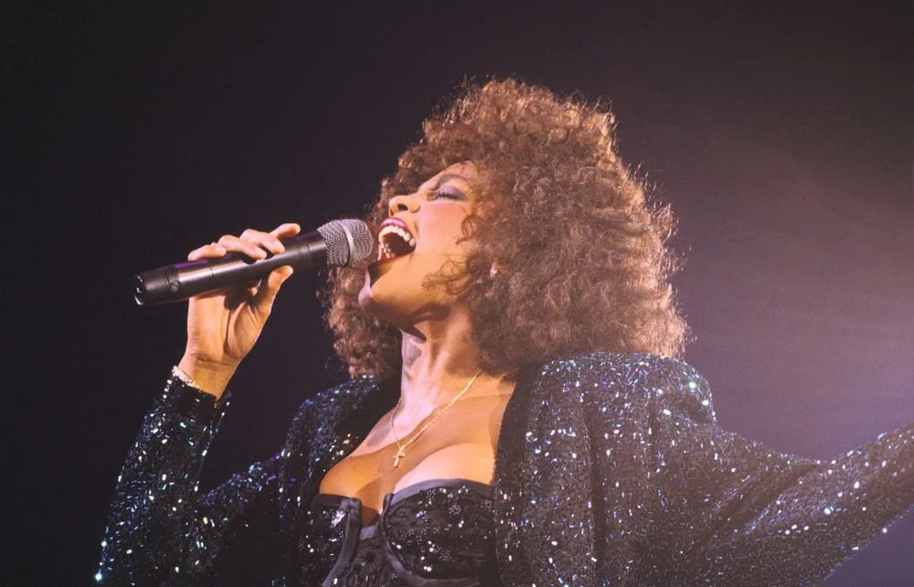 FRANCE - MAY 18: Whitney Houston Performs In Paris Bercy On May 18th, 1988 In Paris, France