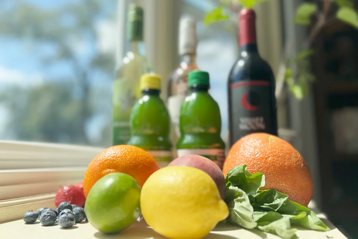 French Press Sangria Ingredients