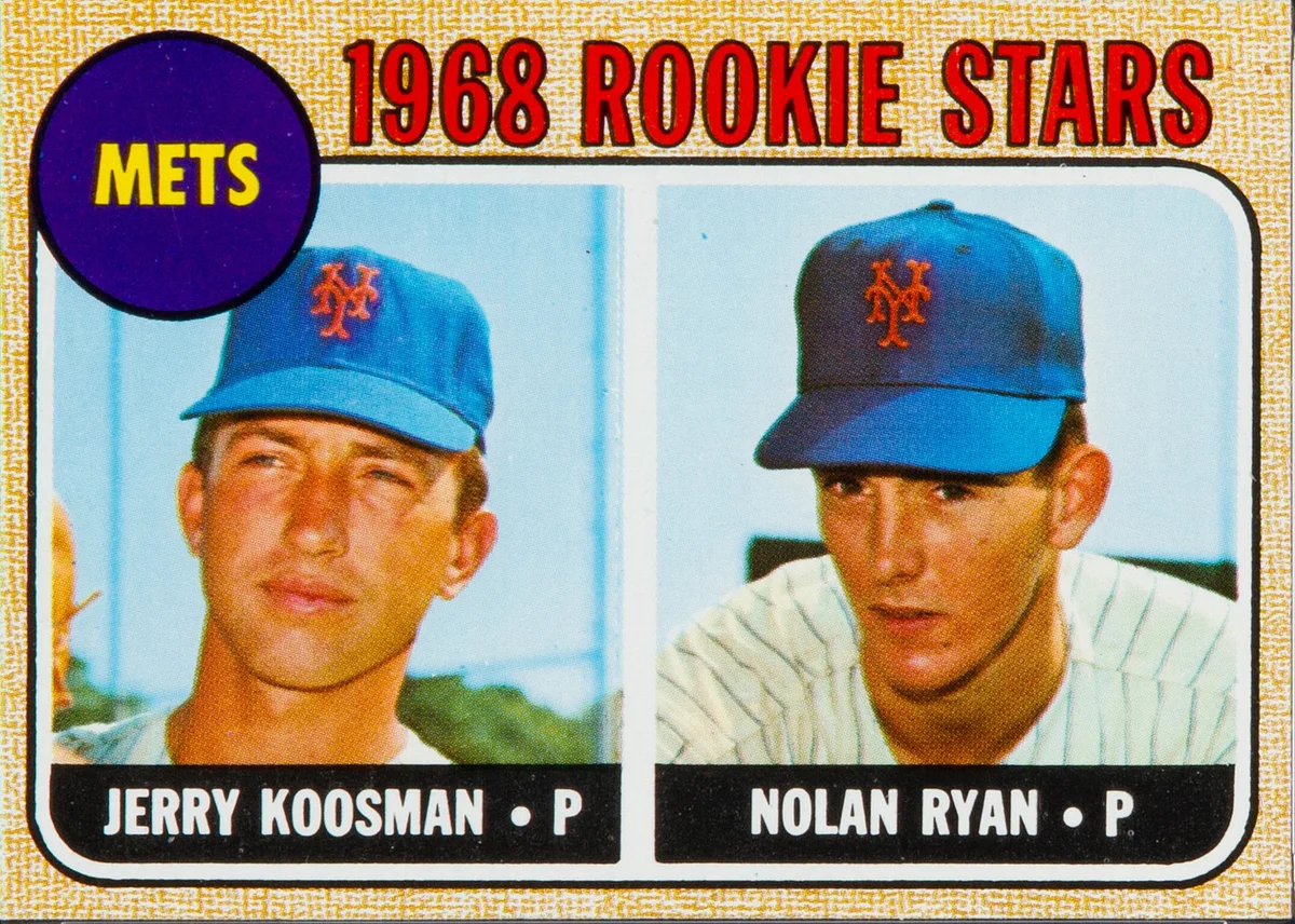 1968 Topps Nolan Ryan - Mets Rookie Stars #177 PSA Gem Mint