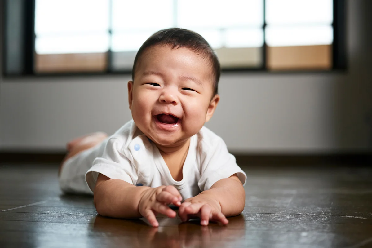 Japanese Baby Six Months Old