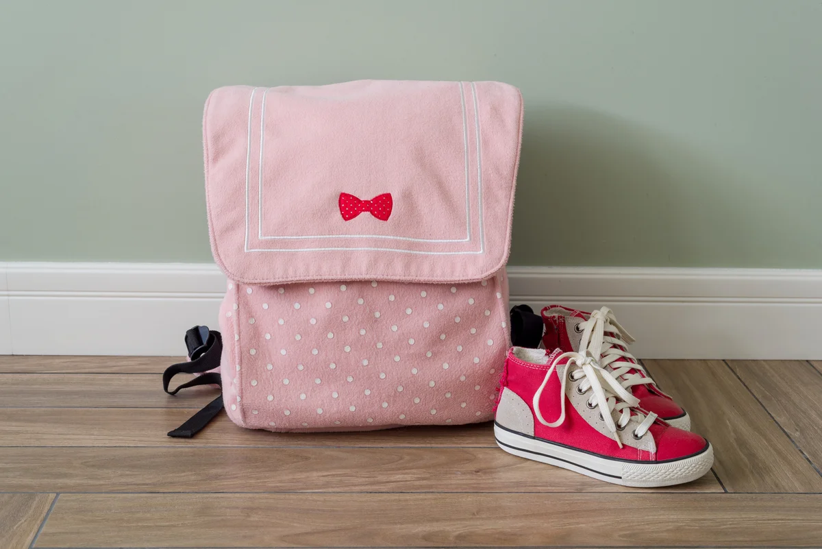 child's backpack