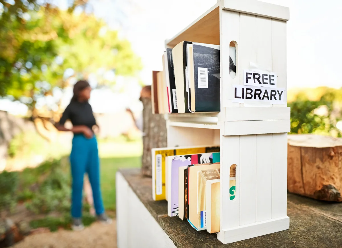 little free library outside