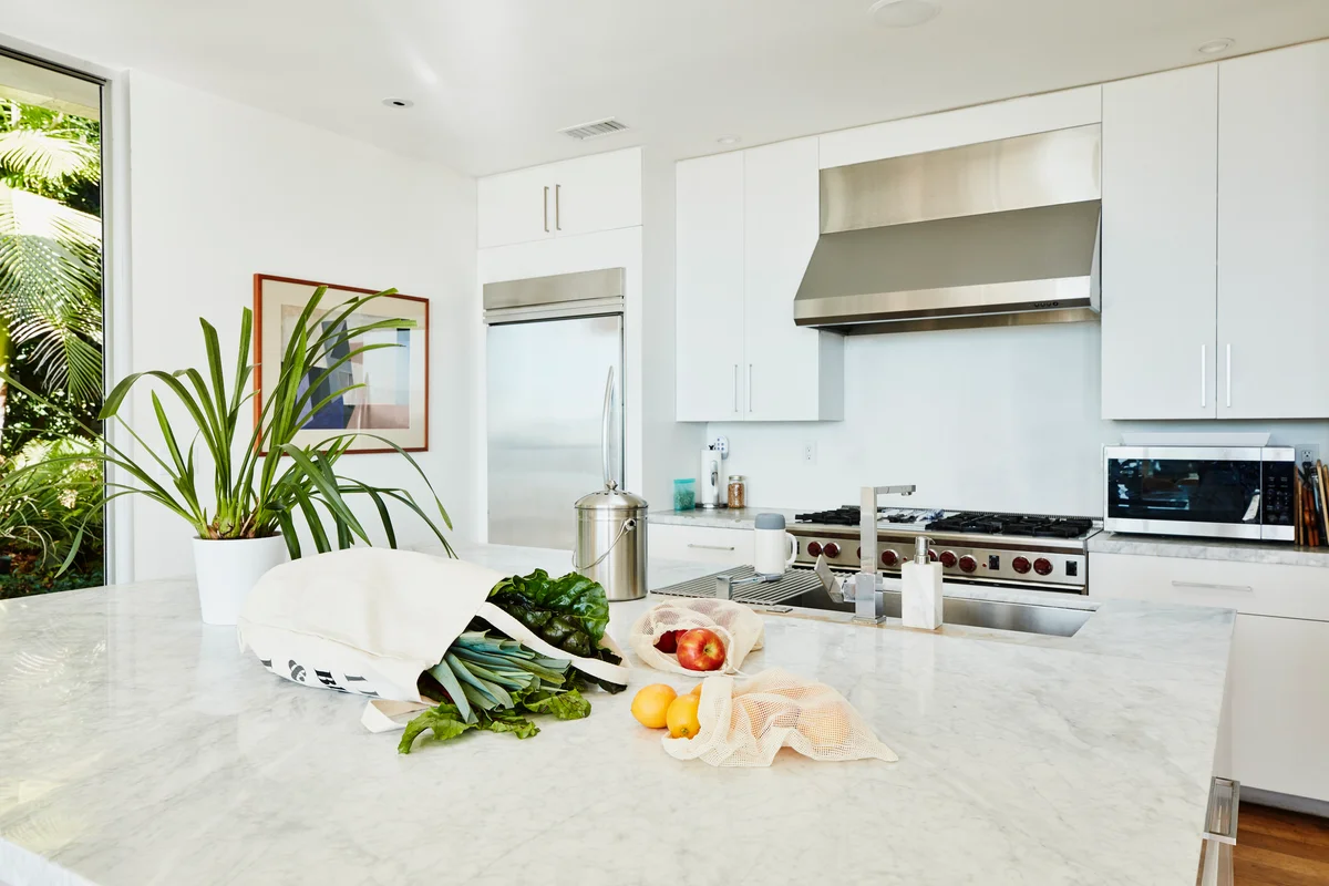 produce on the counter