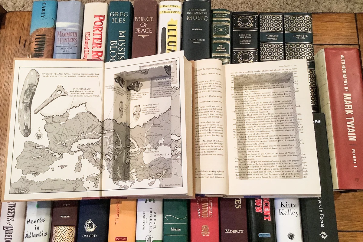 Various EXTRA DEEP Hollowed Out Books