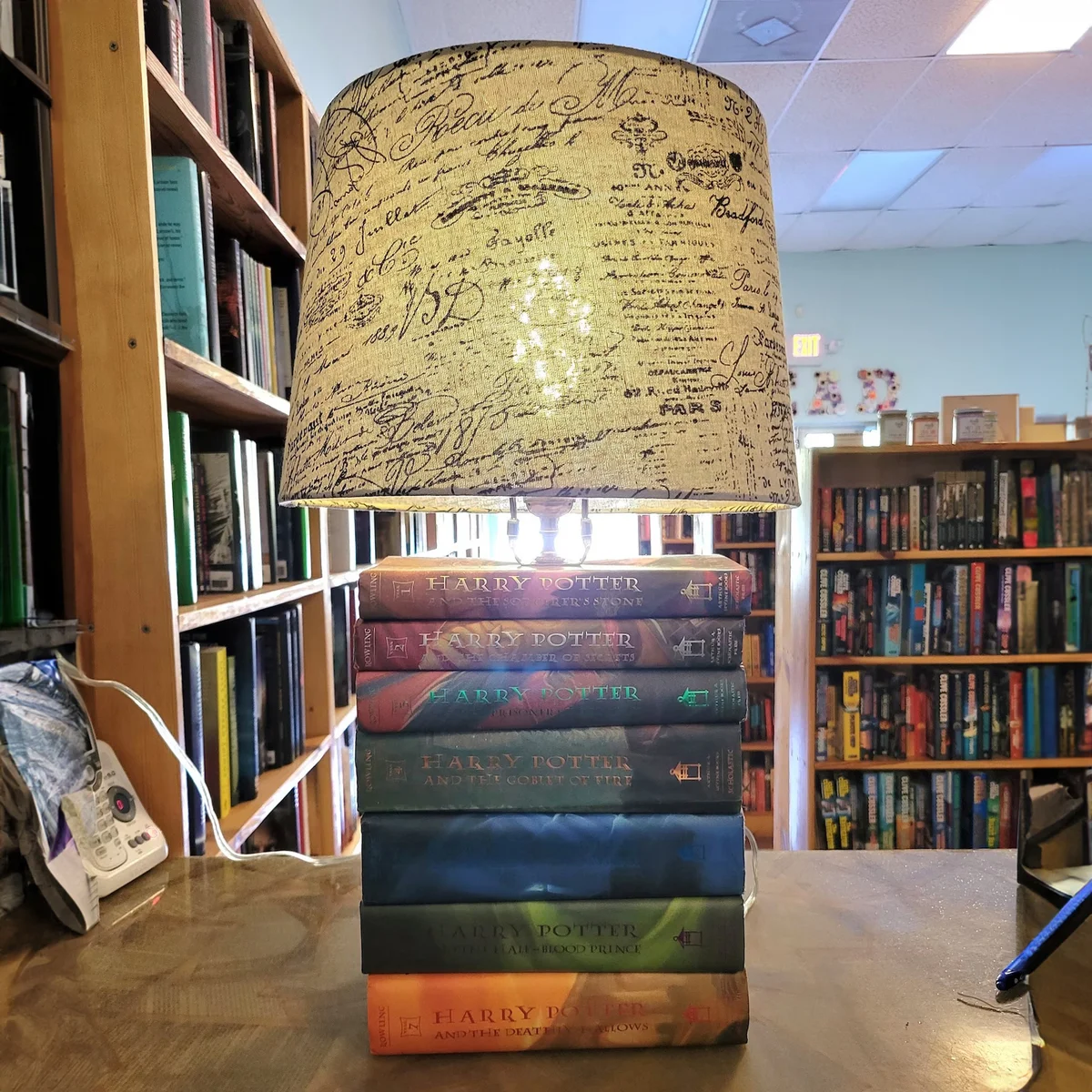 Upcycled Wizard Lamp