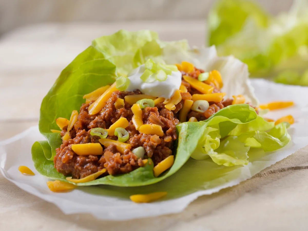 lettuce taco