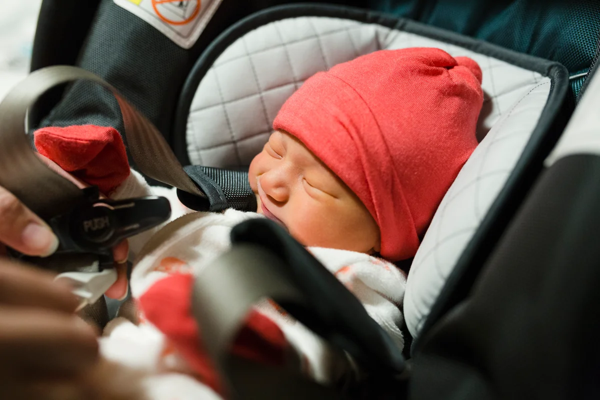 baby in car seat