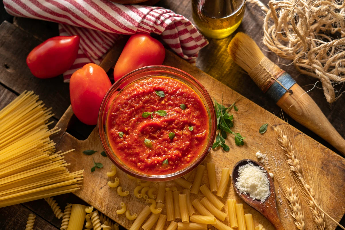Home mage spaghetti sauce