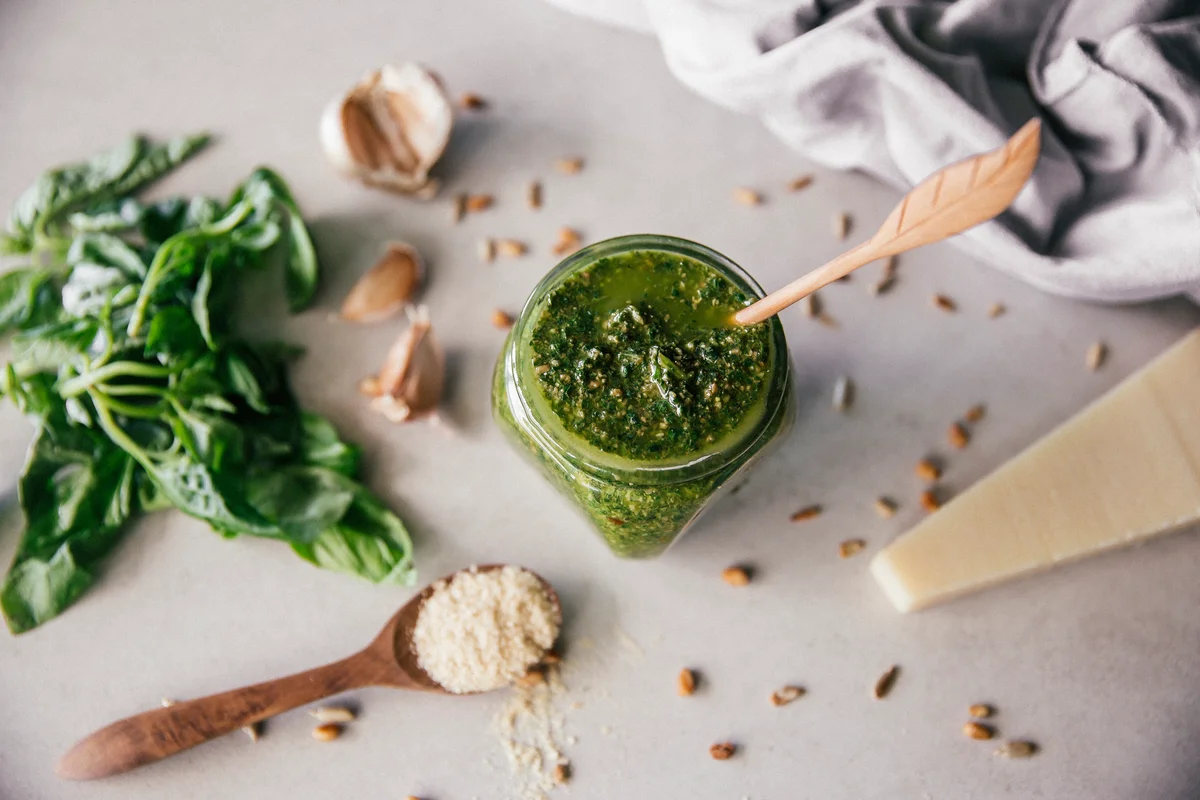 Home made pesto