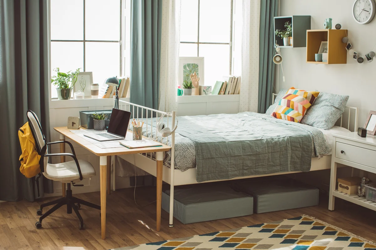 dorm room bedding