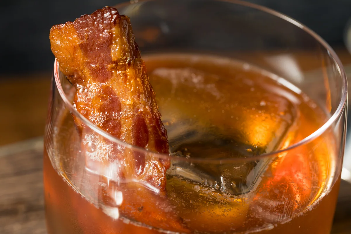 Bacon maple old fashioned