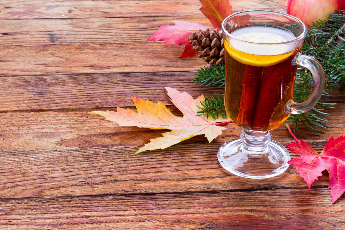 Maple whiskey hot toddy