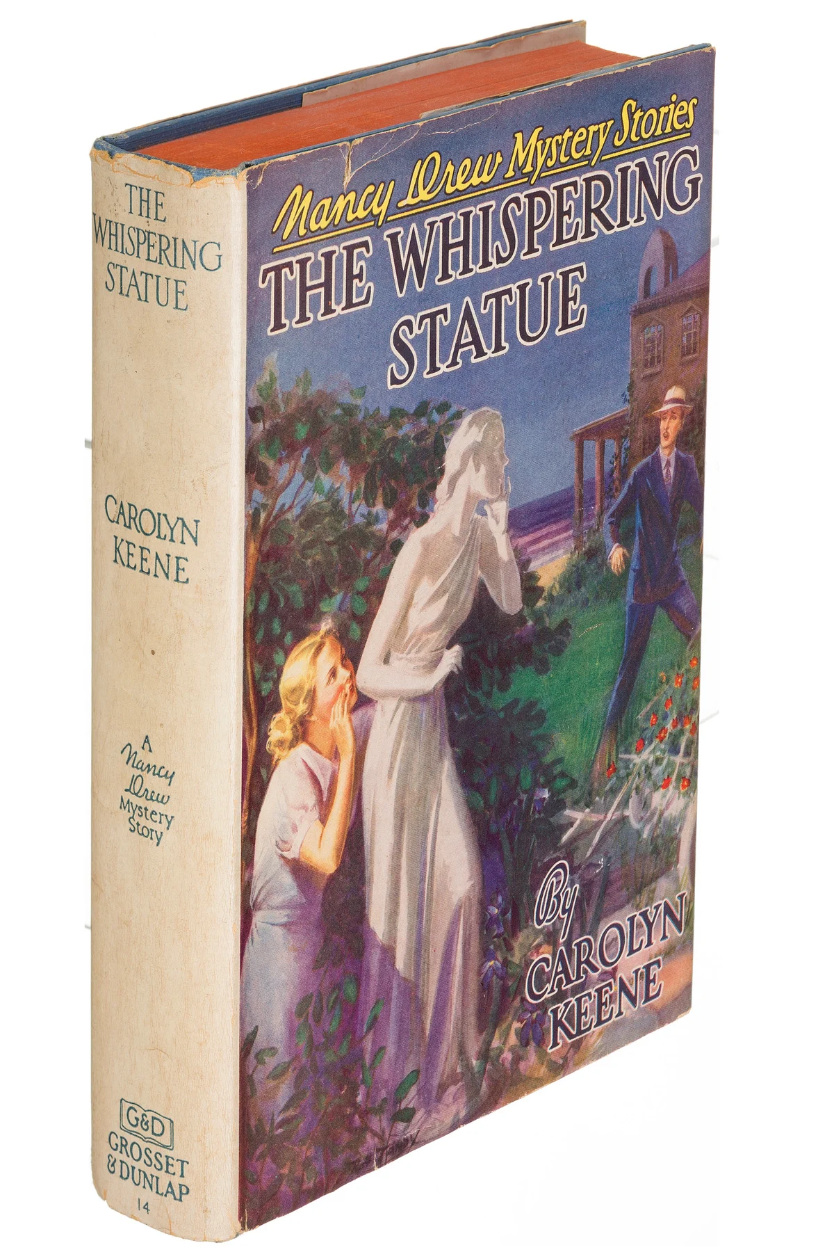 Nancy Drew - The Whispering Statue. New York: [1937]. First edition, signed
