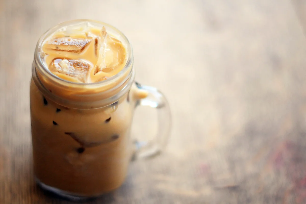 Mason Jar Iced Irish Coffee