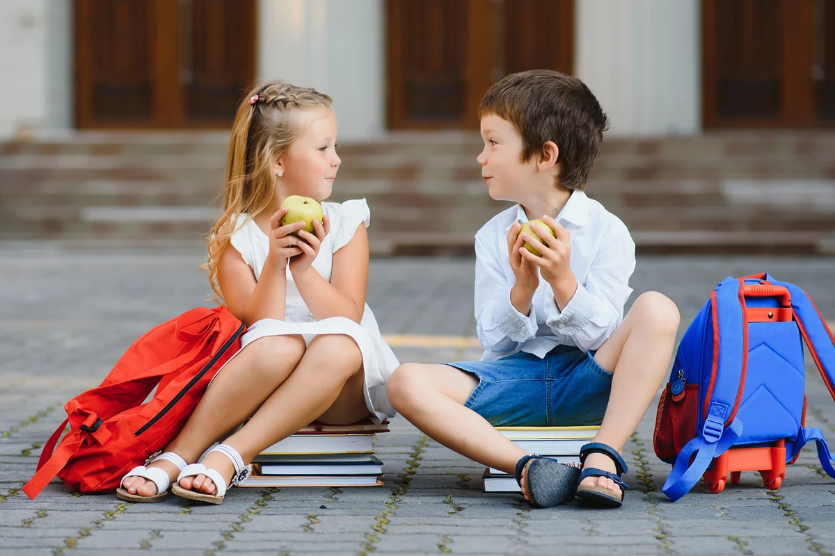 Children go to school