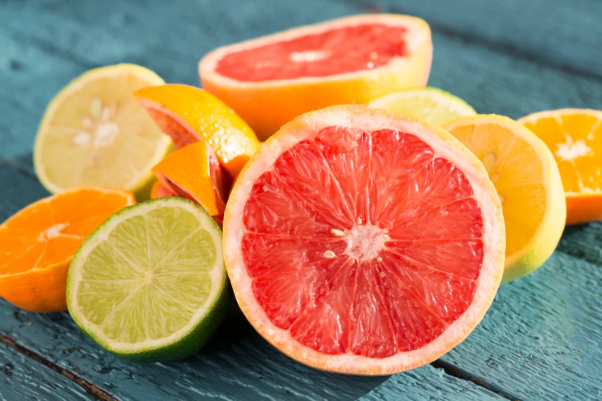 Grapefruit, lemon, orange and lime sliced