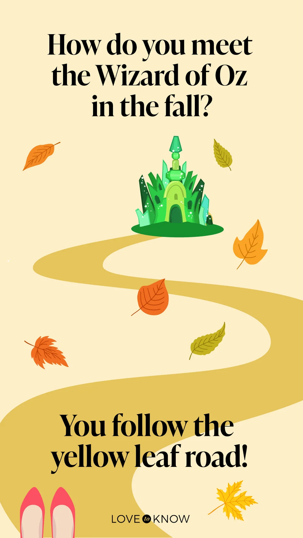Wizard of Oz fall joke