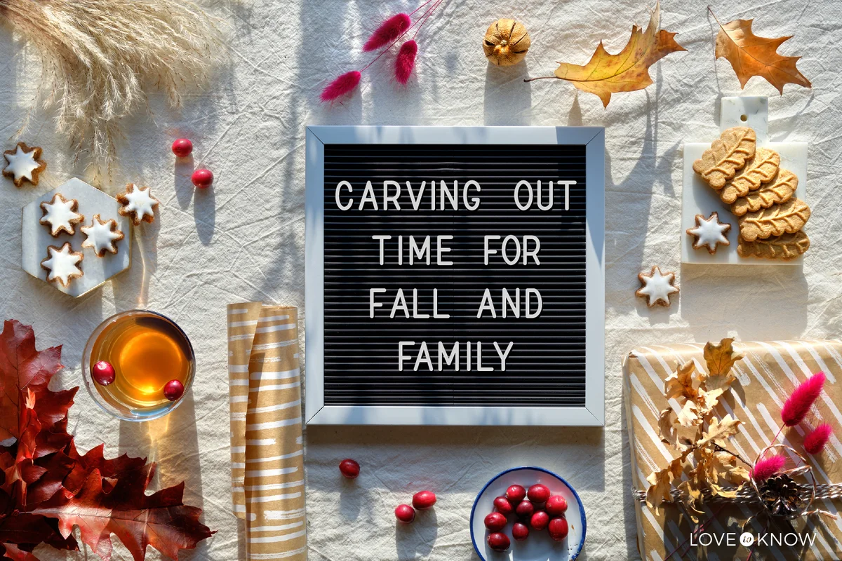 Carving Out Time for Fall & Family
