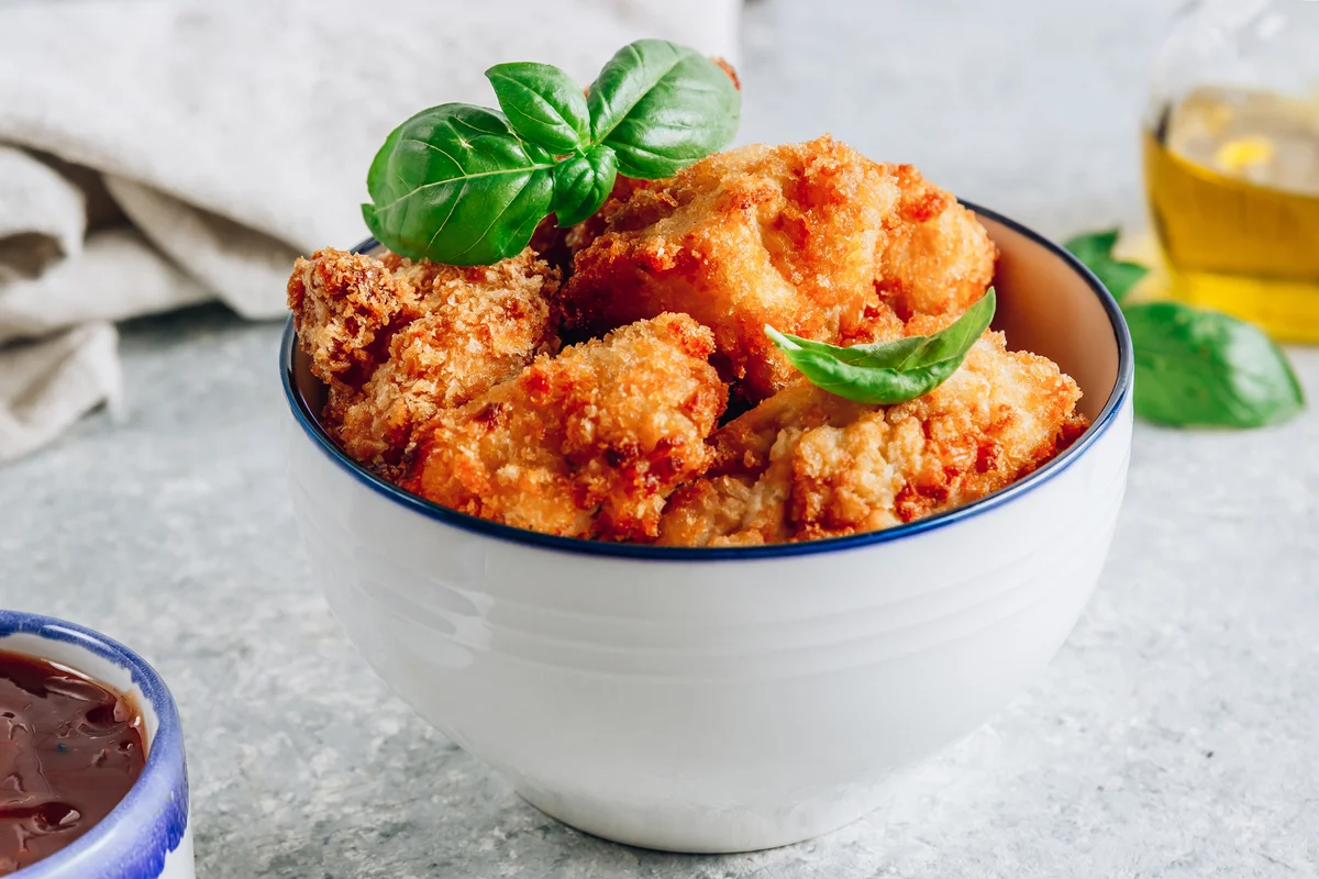Popular Baked Cauliflower with barbeque sauce