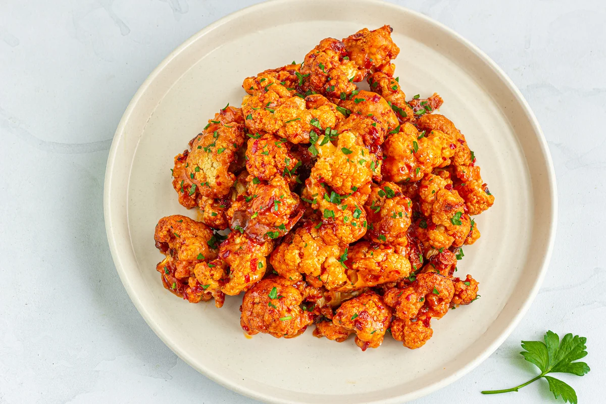 Buffalo Cauliflower Bites